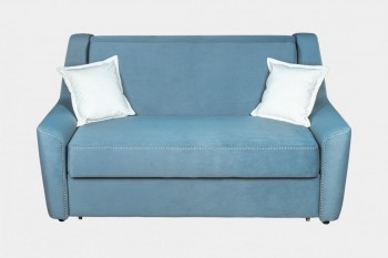 Мини-диван "Криспи" с 2-мя подушками в Бобровке - bobrovka.mebel54.com | фото