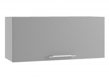 Норд ШВГ 800 Шкаф верхний горизонтальный (Канадский орех/корпус Белый) в Бобровке - bobrovka.mebel54.com | фото